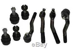 Shock Absorber Front & Rear Suspension For Jeep Grand Cherokee Tie Rods Joints