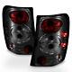 Smoked For 1999-2004 Jeep Grand Cherokee Euro Tail Lights Brake Lamps Left+Right