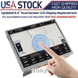 TDO-XGA084 8.4 Uconnect 4C UAQ LCD MONITOR US For 2018-2022 Jeep Grand Cherokee