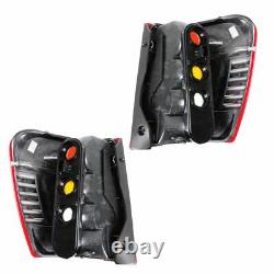 Taillights Taillamps Brake Lights Left & Right Pair Set for 99-03 Grand Cherokee