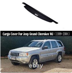 Trunk Cargo Cover For Jeep Grand Cherokee WJ 1999-2004 Privacy Shade Retractable