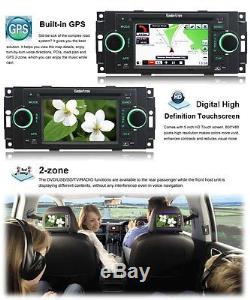 US Autoradio GPS Navigation DVD for Dodge Durango Chrysler Sebring Jeep Compass