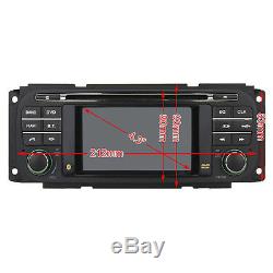 US SHIP! Auto DVD GPS SatNav Stereo For Jeep Grand Cherokee Dodge RAM Chrysler