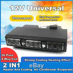 Under Dash AC Evaporator Underdash A/C Air Conditioner 2 IN 1 Cool + Heat 12V