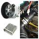 Universal 12V 16.5A Car Electric Turbine Turbo Charger Booster + Auto Controller