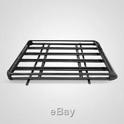 Universal 63 Black Roof Rack Extension Cargo Top Luggage Hold Carrier Basket