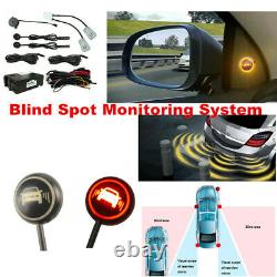 Universal Car Blind Spot Detection and Monitoring Alert System with 2 Sensor