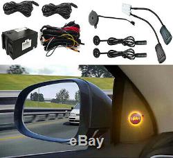 Universal Car Blind Spot Monitoring Ultrasonic Sensor with Reversing assist-1set
