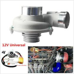 Universal Car SUV Electric Turbo Supercharger Air Filter Intake TurboCharger Kit