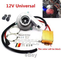 Universal Electric Turbo Supercharger Turbocharger Lifting 10-30% Engine Power