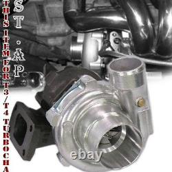 Universal Hybrid T3/T4 Turbo Charger. 57 A/R Trim Stage-Iii Turbocharger 300Hp
