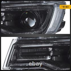 VLAND FULL LED Headlights Projector For Jeep Grand Cherokee 2014-2022 Sequential