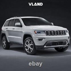 VLAND For 2014-2022 Jeep Grand Cherokee LED Projector Headlights withBlack Housing