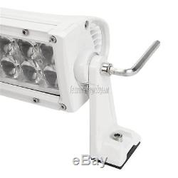 WHITE 560W 42 CREE LED Work Light Bar Curved Flood Spot Offroad Truck 4WD 50/52