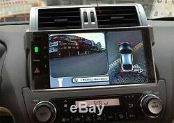 Waterproof 360° Panoramic System Seamless 4 Camera Car DVR Parking Rear View Cam