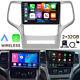 Wireless Carplay Android 11 Car Stereo Radio For Jeep Grand Cherokee WK2 2011-13